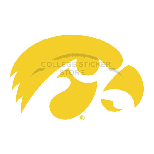 Design Iowa Hawkeyes Iron-on Transfers (Wall Stickers)NO.4650